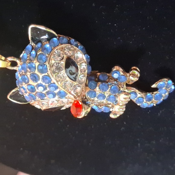 Bling Rhinestone Fox 🦊 Key Ring - Picture 8 of 9